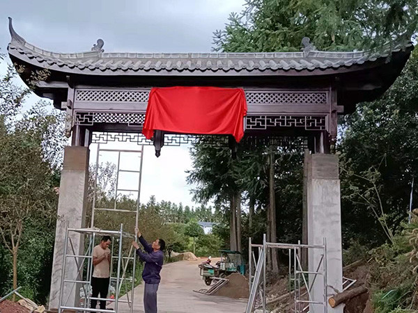 古建门楼牌坊