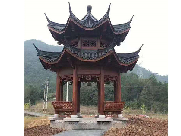 古建八角凉亭